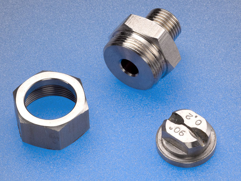 Flachstrahldüsenkombination